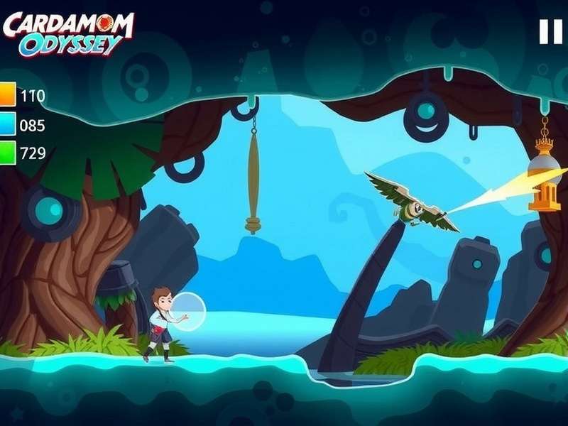Cardamom Odyssey Gameplay Screenshot